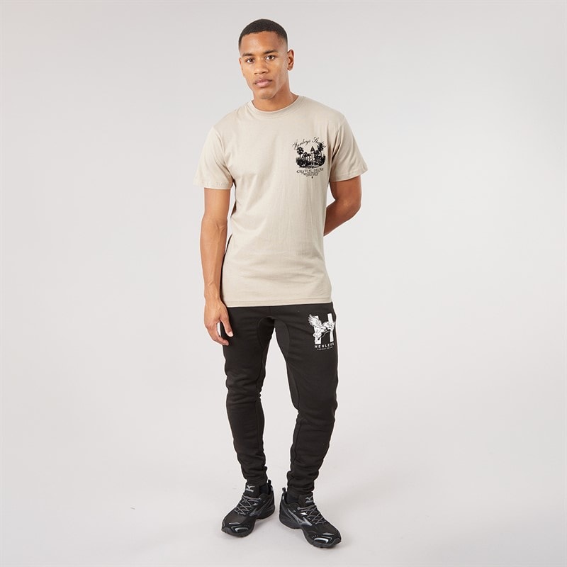 Mens Chateau T-Shirt Ecru - Image 4