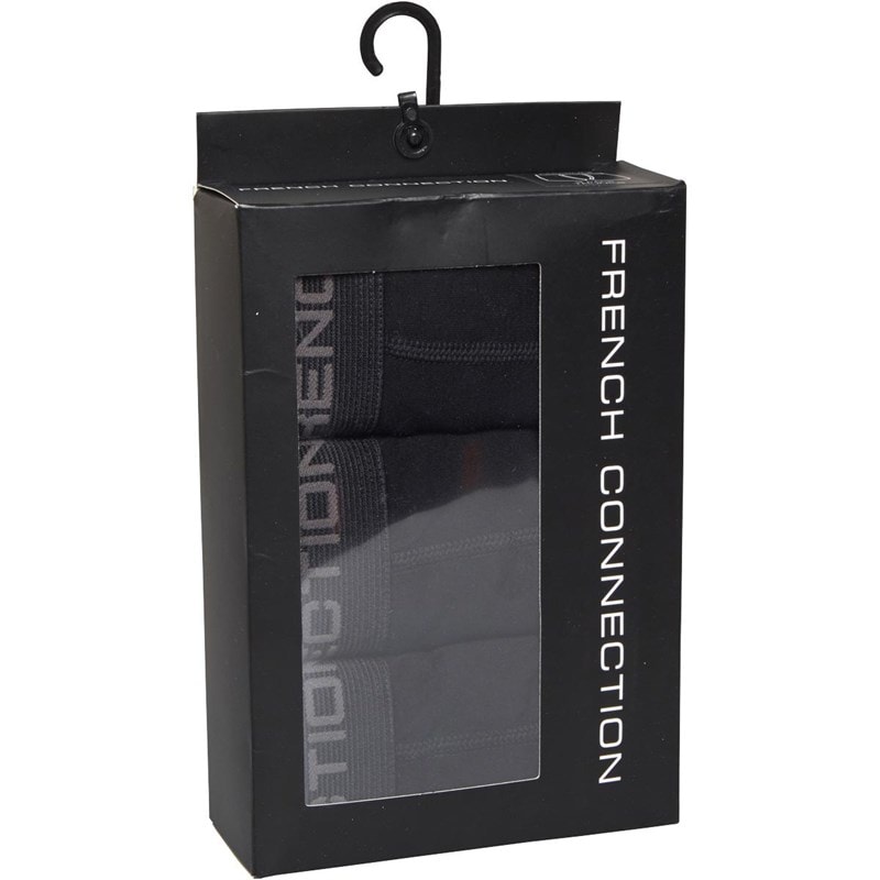 Mens Three Pack FC Boxers FC1 Black/Black/Black - Image 2