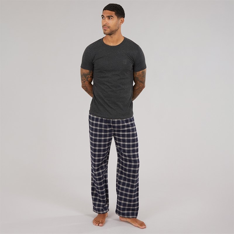 Mens FC Flannel Pants Square Marine/Stone - Image 4