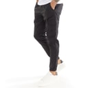 Mens Combat Tech Cargo Trousers Black