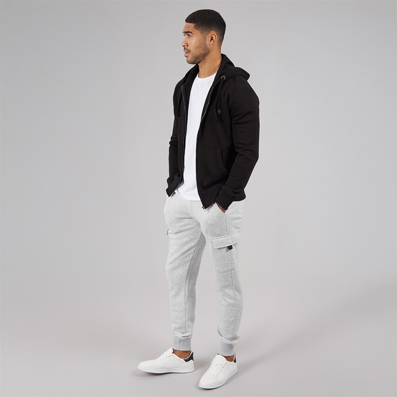Mens FC Cargo Jogger Light Grey Mel - Image 3