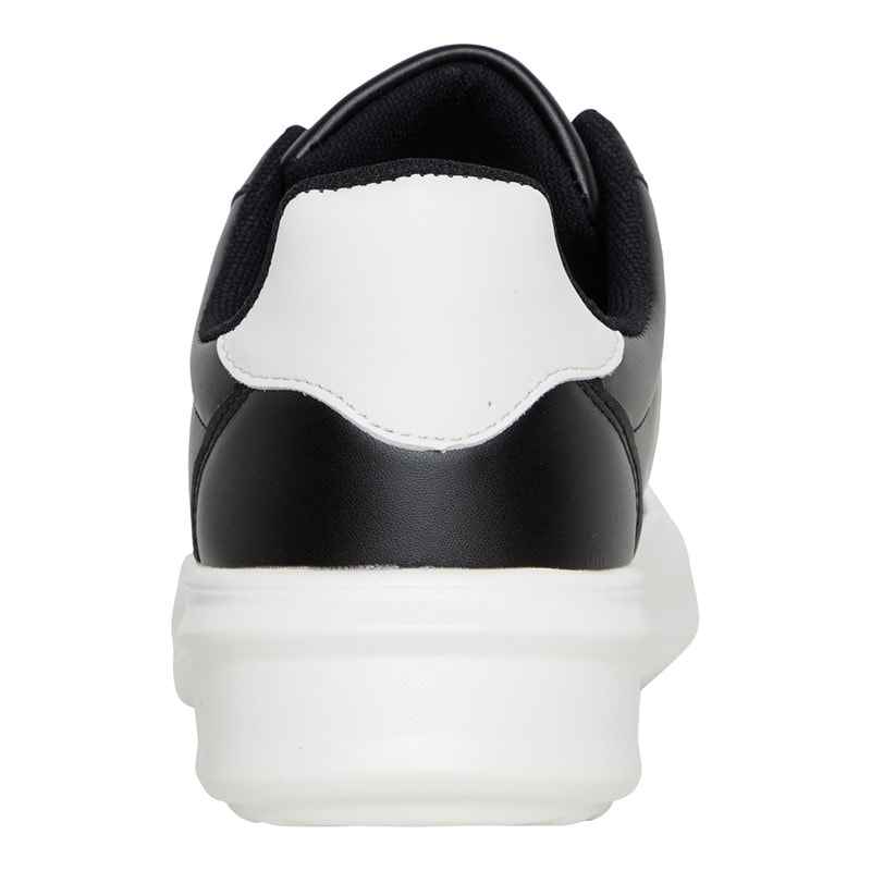 Mens Hybrid Low Top Trainers Black/White - Image 3