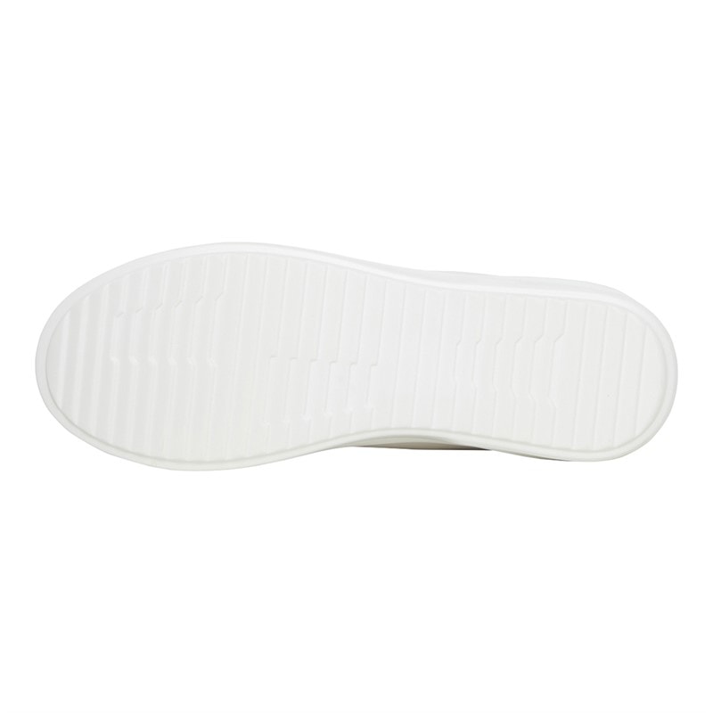 Mens Hybrid Low Top Trainers White/Black - Image 2