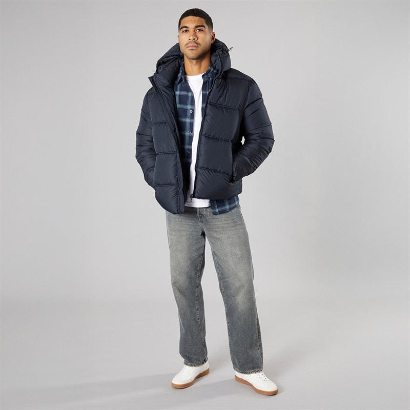 Mens Row Mid Jacket Marine - Image 4
