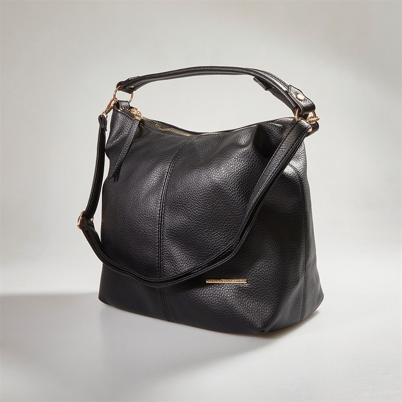 Womens Slouch Bag Black - Image 2