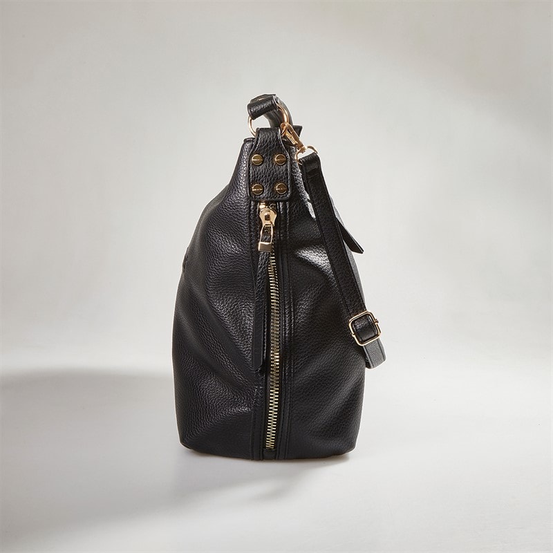 Womens Slouch Bag Black - Image 5