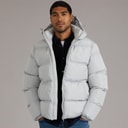 Mens Row Mid Jacket Light Grey