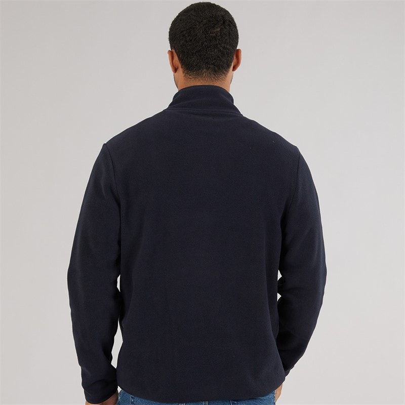 Mens Half Zip Fleece Marine - Image 2