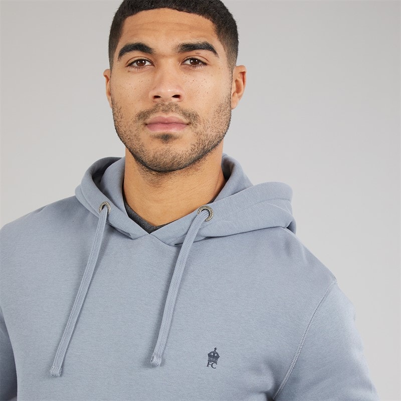 Mens FC Hoodie Light Blue/Marine - Image 3
