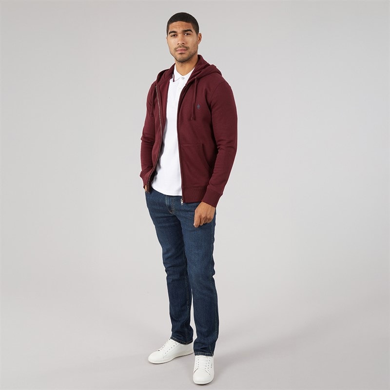 Mens FC Zip Hoodie Chateaux/Marine - Image 4