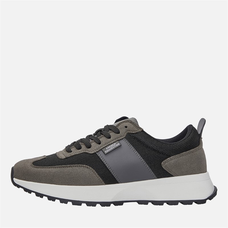 Mens Hybrid Trainers Black - Image 1