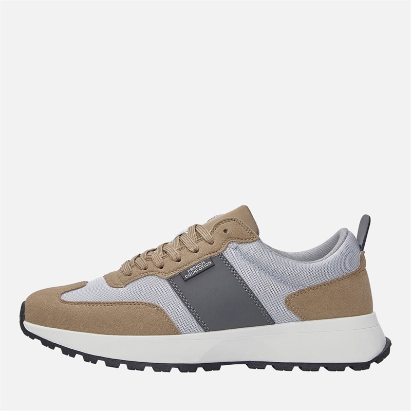 Mens Hybrid Trainers Sand - Image 1