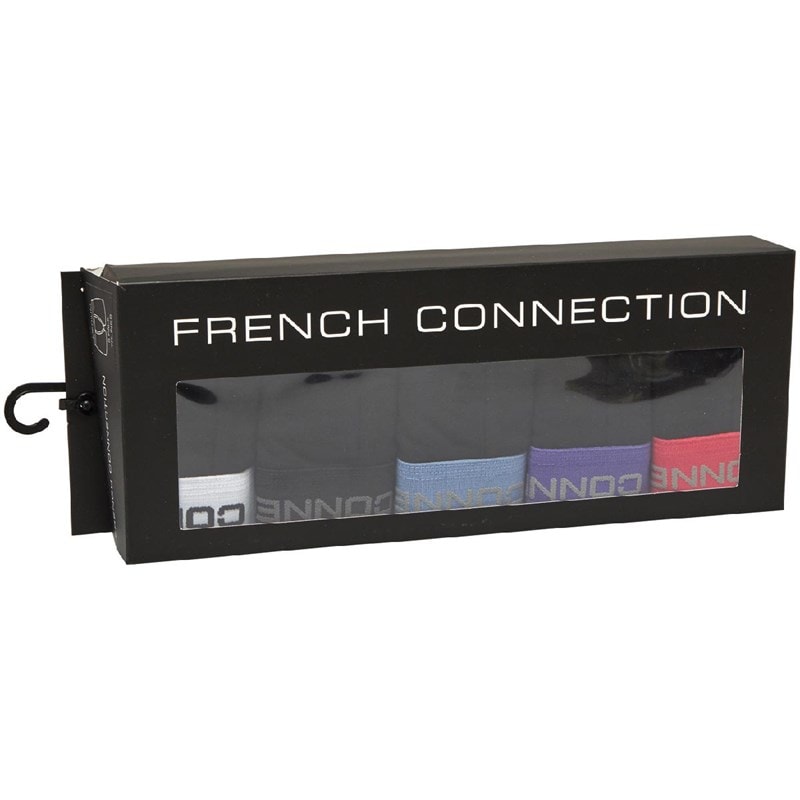 Mens Five Pack FC Boxers FC3 Black - Image 2