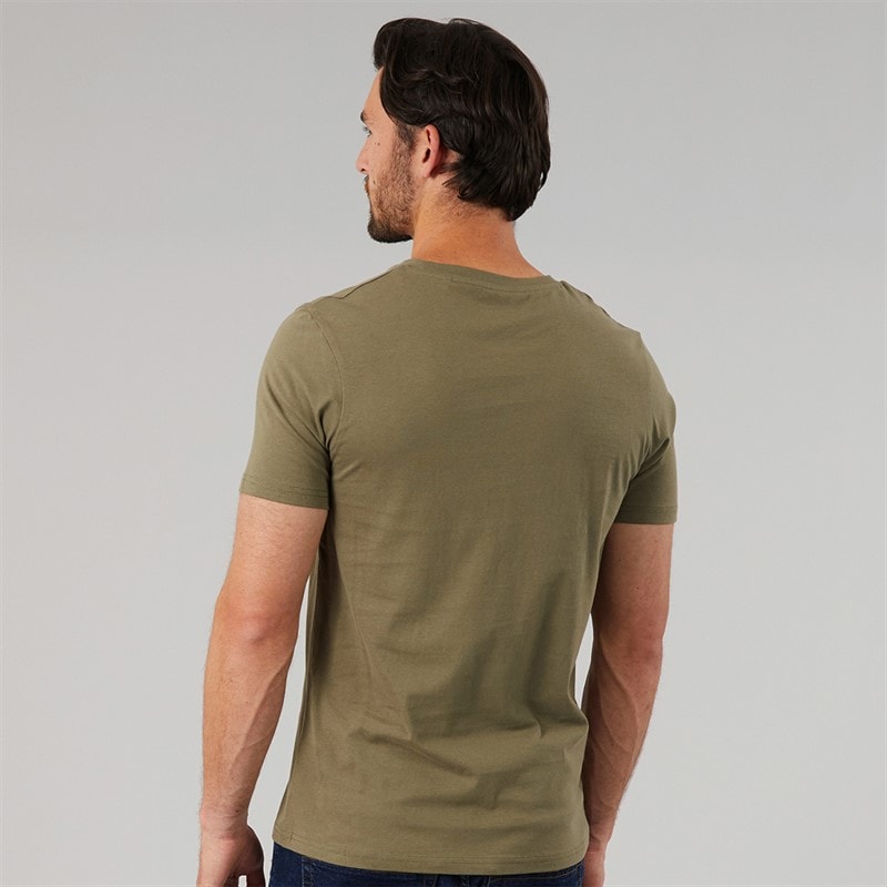 Onfire Mens T-Shirt Dusty Olive - Image 2