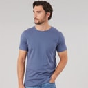 Mens T-Shirt Vintage Indigo