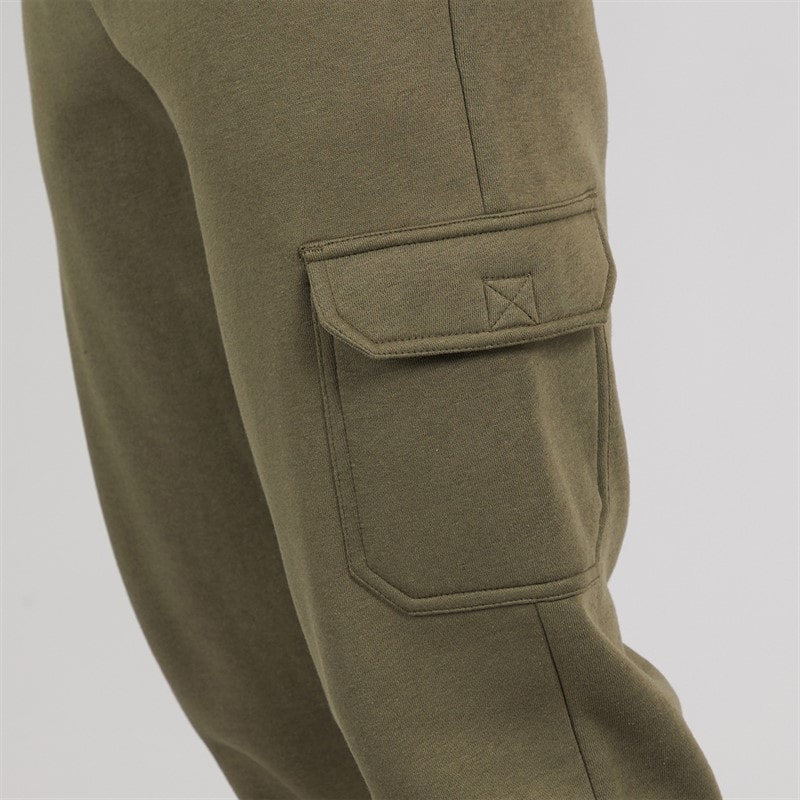 Mens Cargo Joggers Khaki - Image 3