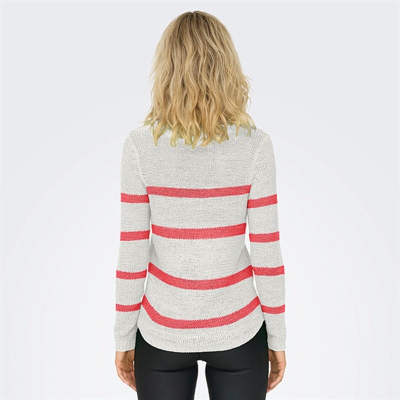 Womens Geena Pullover Jumper Cloud Dancer - Image 2