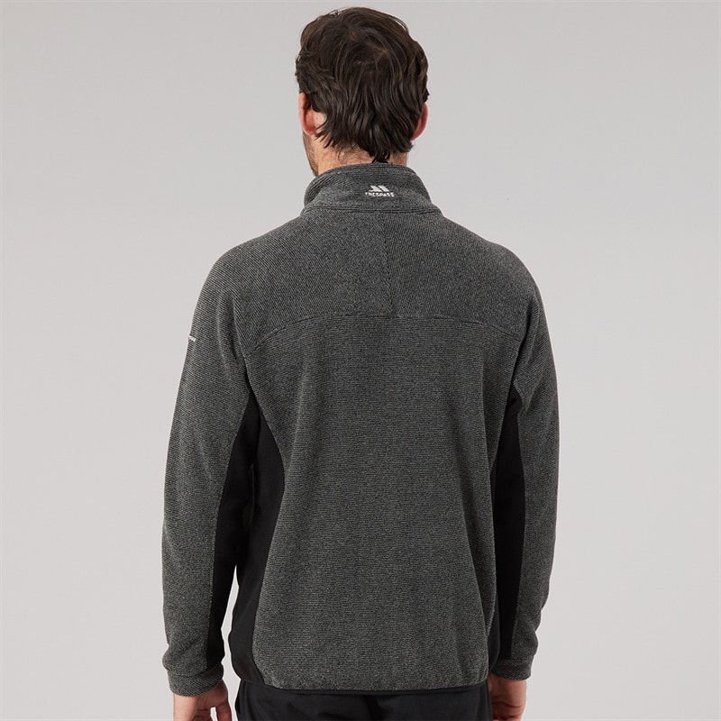 Mens Jynx Fleece Jacket Black - Image 2