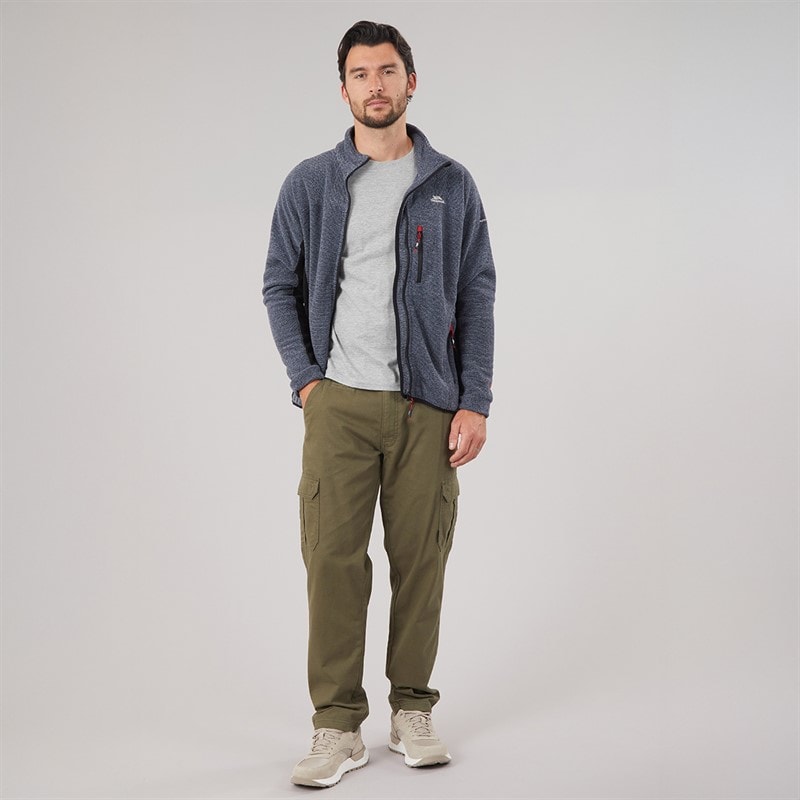 Mens Jynx Fleece Jacket Navy - Image 4