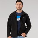 Mens Bernal Full Zip Fleece Jacket Black