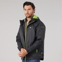 Mens Qikpac Waterproof Packable Jacket Black