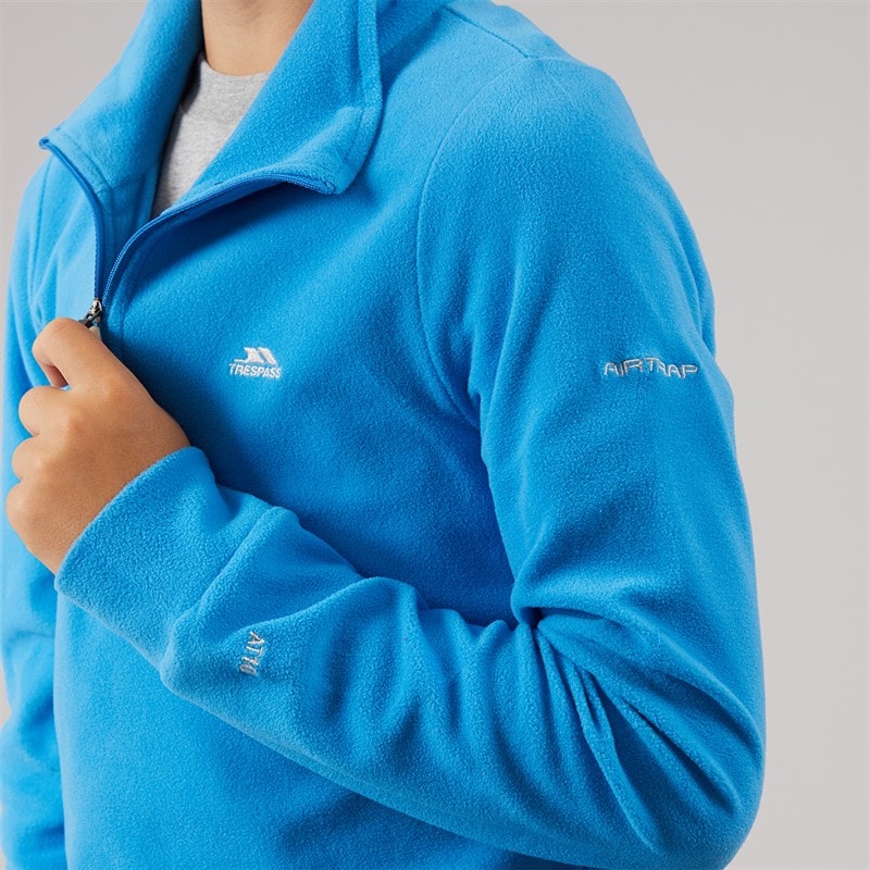Junior Boys Masonville 1/2 Zip Micro Fleece Cobalt - Image 5