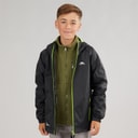 Boys Qikpac Waterproof Jacket Black
