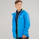 Boys Qikpac Waterproof Jacket Cobalt