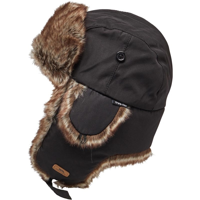 Trespass Dapper Trapper Hat Black - Image 3