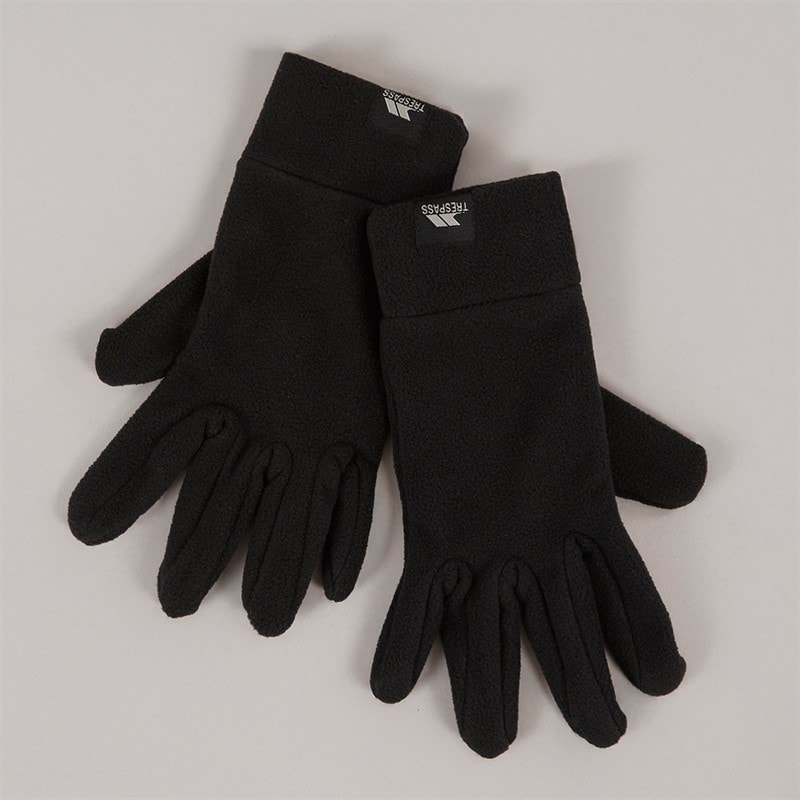 Womens Plummet 2 Fleece Gloves Black - Image 2