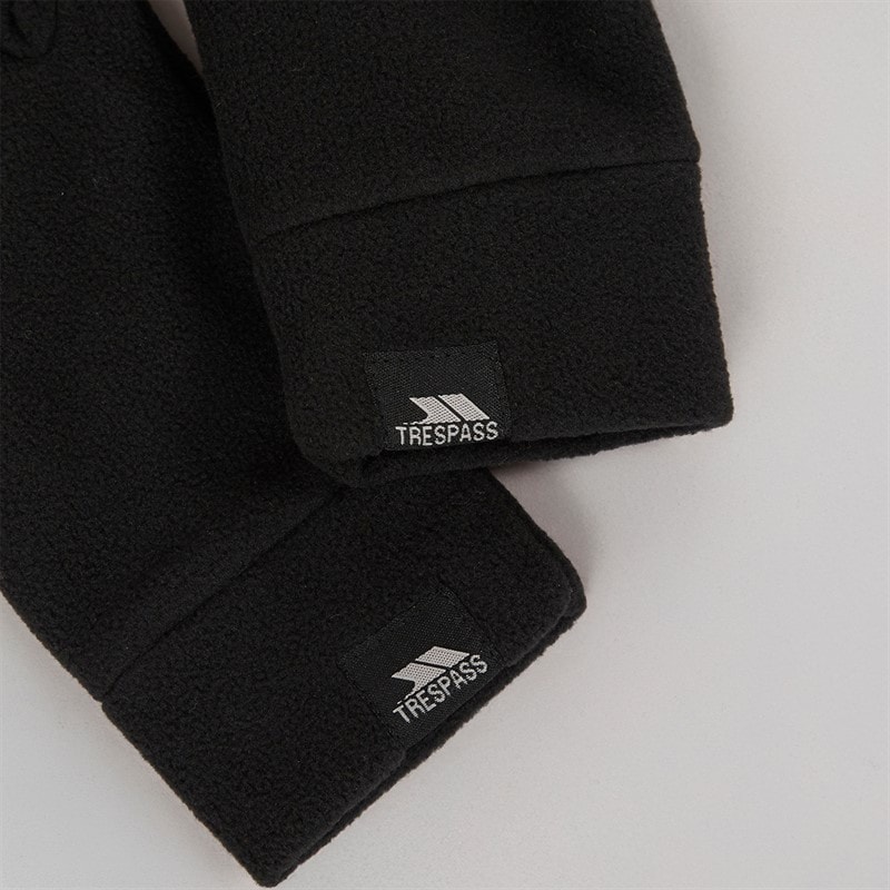 Womens Plummet 2 Fleece Gloves Black - Image 3