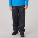 Mens Qikpac Waterproof Packable Trousers Black