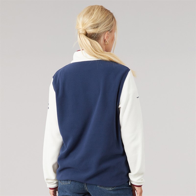 Womens Abilene Half Button Fleece Ghost - Image 2