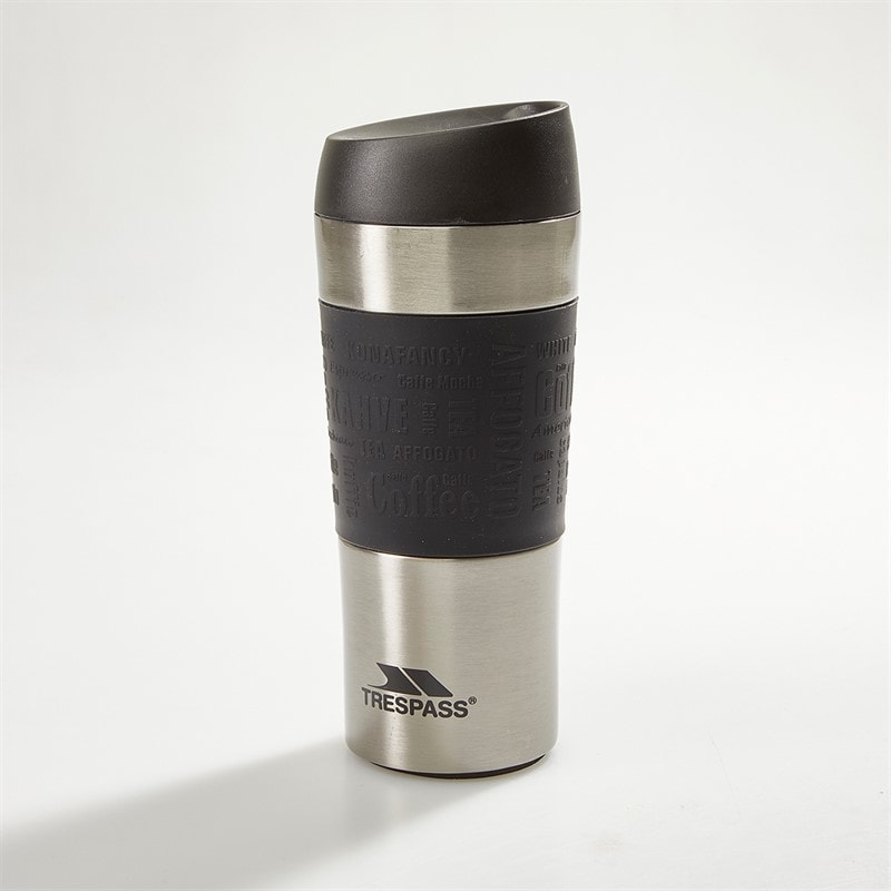 Trespass Parabat X 450ml Thermal Travel Mug Steel