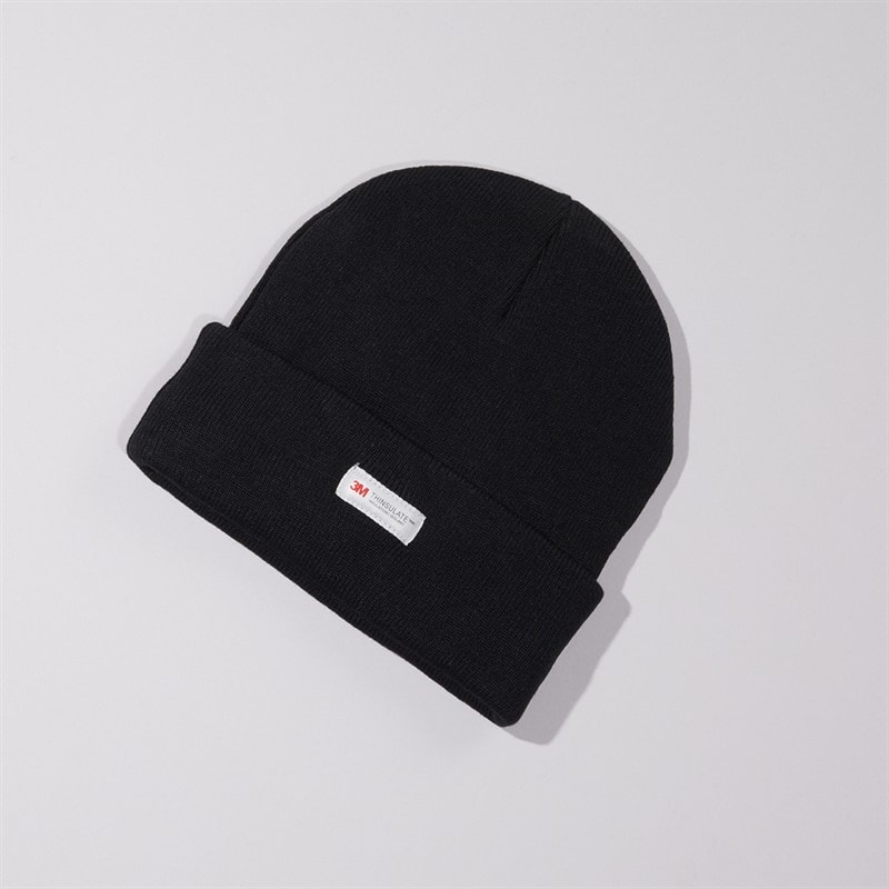 Littlebrook Knitted Beanie Black - Image 2