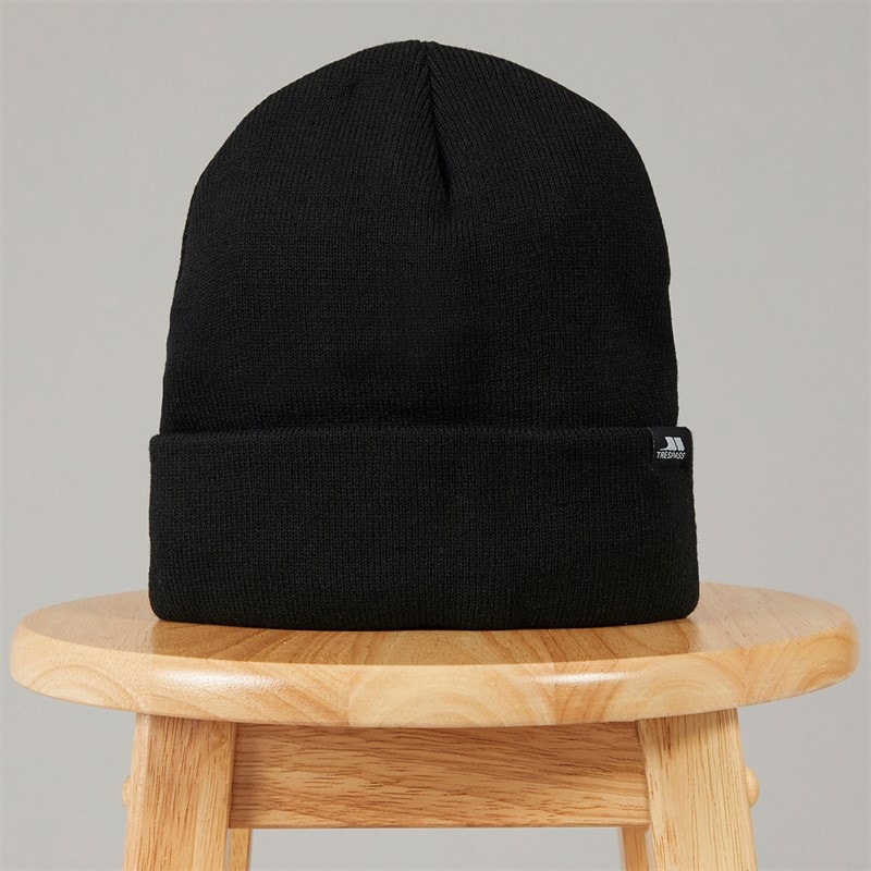 Littlebrook Knitted Beanie Black - Image 3