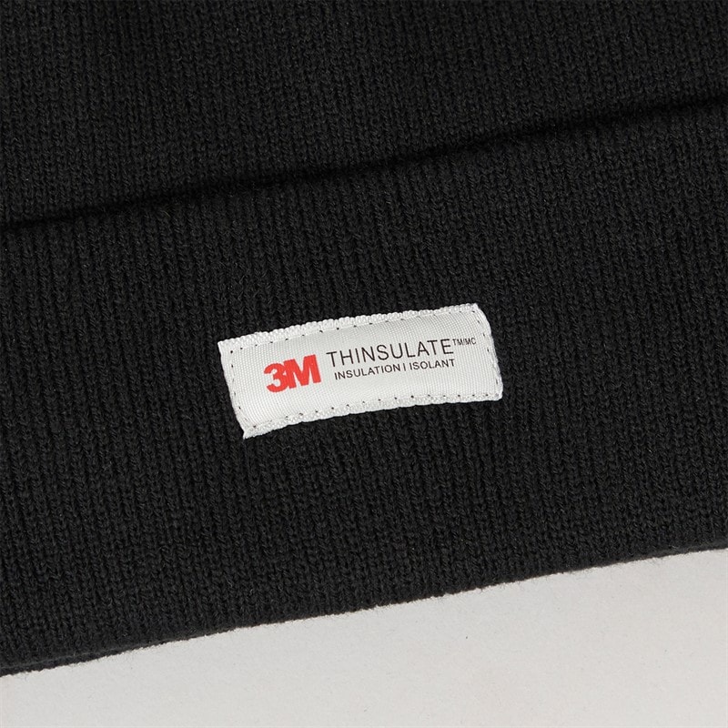 Littlebrook Knitted Beanie Black - Image 4