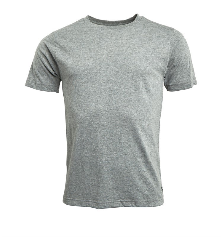 Mens Santo Three Pack T-Shirts Black/Grey Marl/White - Image 3