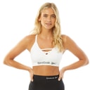 Womens Maryna Seamless Sports Bra White