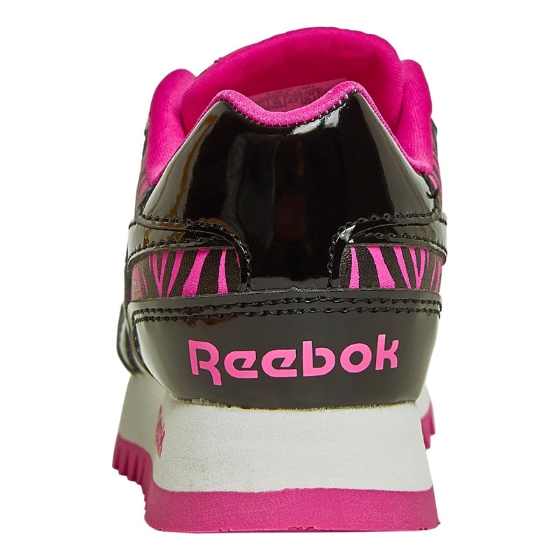 Girls Reebok Royal Classic Jogger Platform Trainers White - Image 3