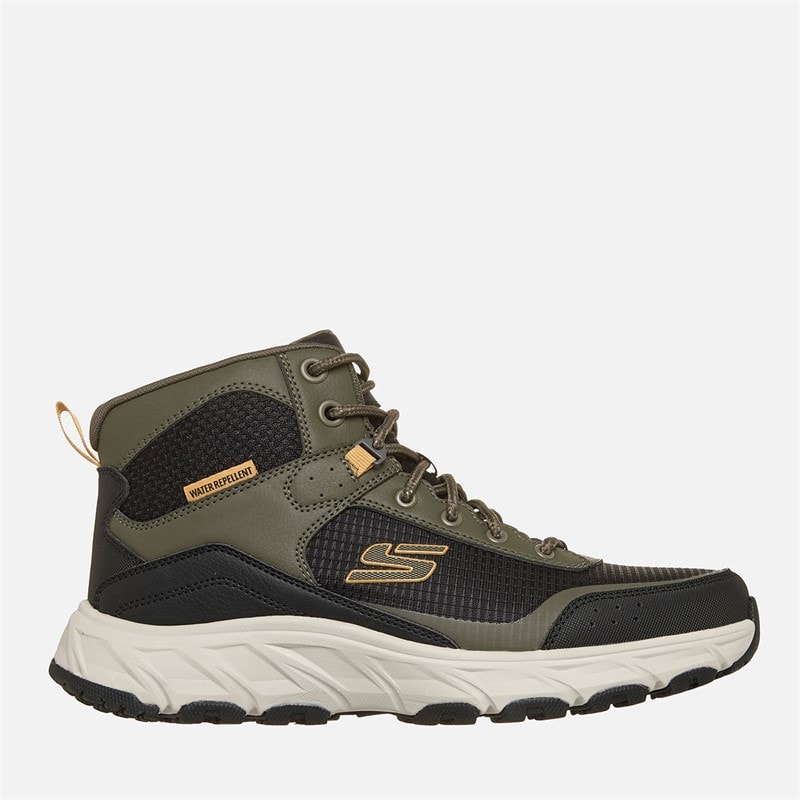 SKECHERS Mens Hillcrest 2.0 Woodrock Peak Sneakers Olive