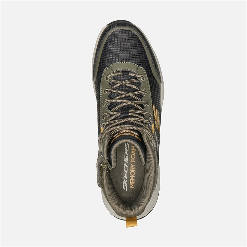 Mens Hillcrest 2.0 Woodrock Peak Sneakers Olive - Image 4