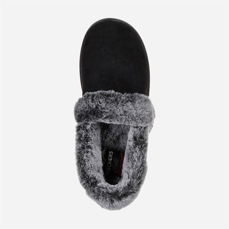 Womens Cozy Campfire Team Toastie Slippers Black - Image 4