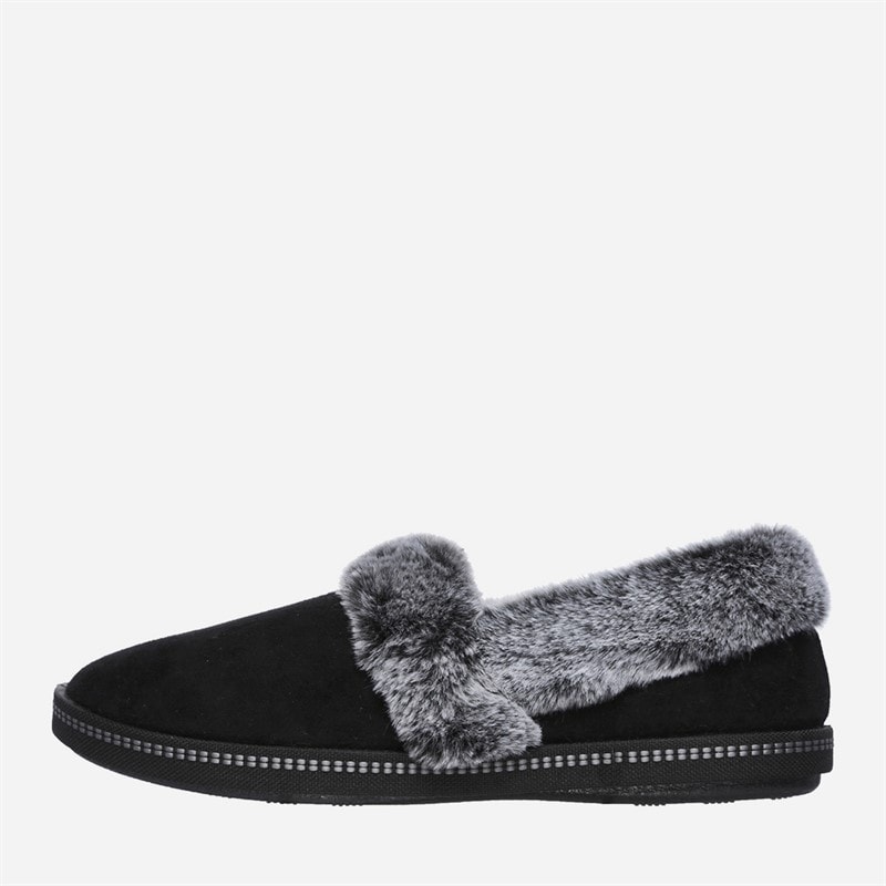 Womens Cozy Campfire Team Toastie Slippers Black - Image 5