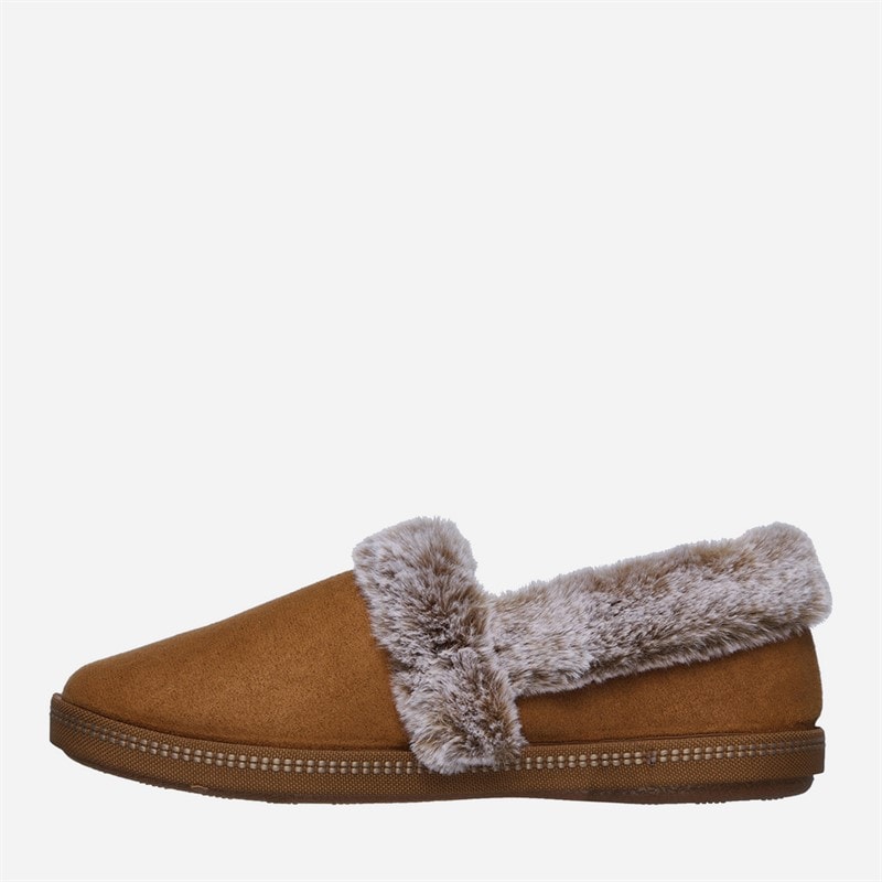 Womens Cozy Campfire Team Toastie Slippers Brown - Image 5