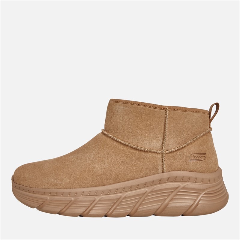 SKECHERS Womens Bobs B Flex Hi-Hi Frost Boots Chestnut
