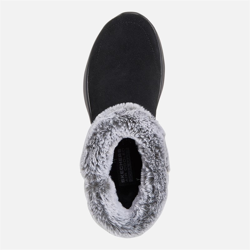 Womens On The Go Encore Snow Capped Boots Black - Image 4