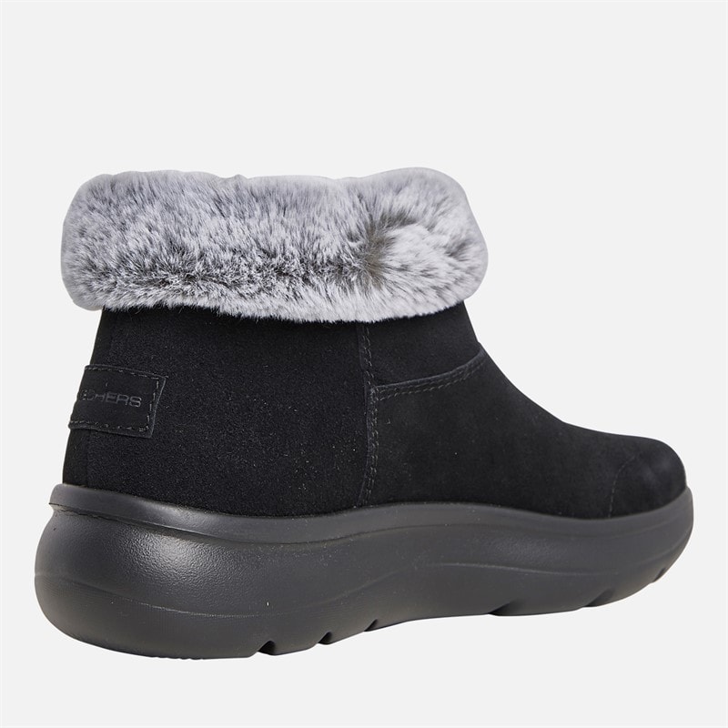 Womens On The Go Encore Snow Capped Boots Black - Image 5