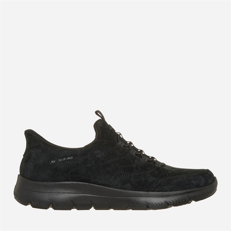 SKECHERS Womens Summits Sneakers Black
