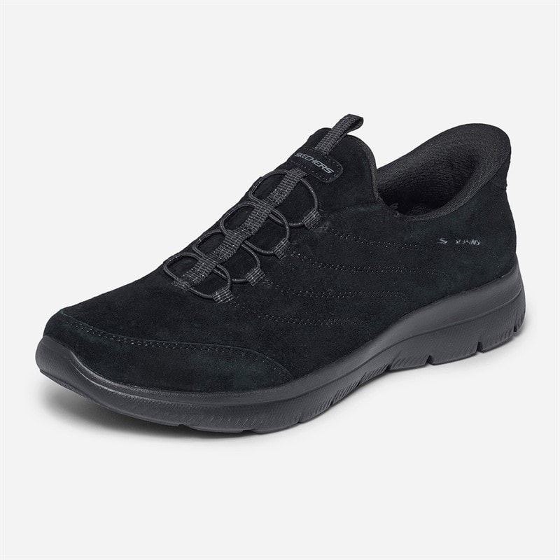 Womens Summits Sneakers Black - Image 3